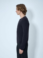 Our Legacy Fine Knit Cotton Crepe Henley