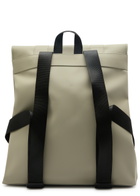 Rains Msn Rubberised Backpack - Sage - One Size