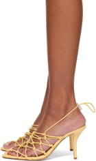 GIABORGHINI Yellow Gia 11 Heels