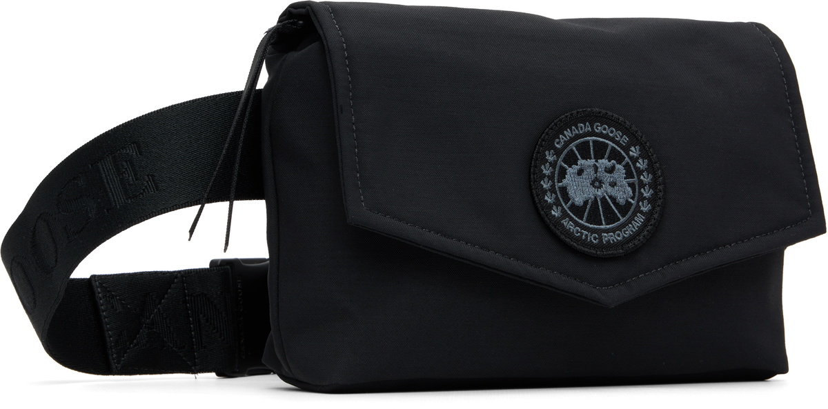 Canada Goose Black Mini Waist Pack Belt Bag