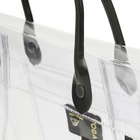 TOGA ARCHIVES Women's TOGA Logo Tote Bag PVC in Clear 