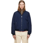 Polo Ralph Lauren Navy Nylon Bomber Jacket