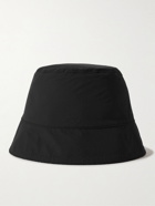 Loewe - Reversible Logo-Jacquard Cotton-Blend and Shell Bucket Hat - Black