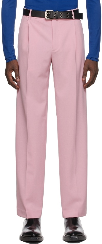 Photo: Botter SSENSE Exclusive Pink Classic Trousers