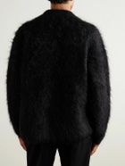 Séfr - Haru Alpaca-Blend Mock-Neck Sweater - Black