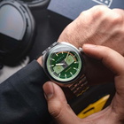 Cadola Giulia GMT Quartz Green Dial Mens Watch CD-1043-22