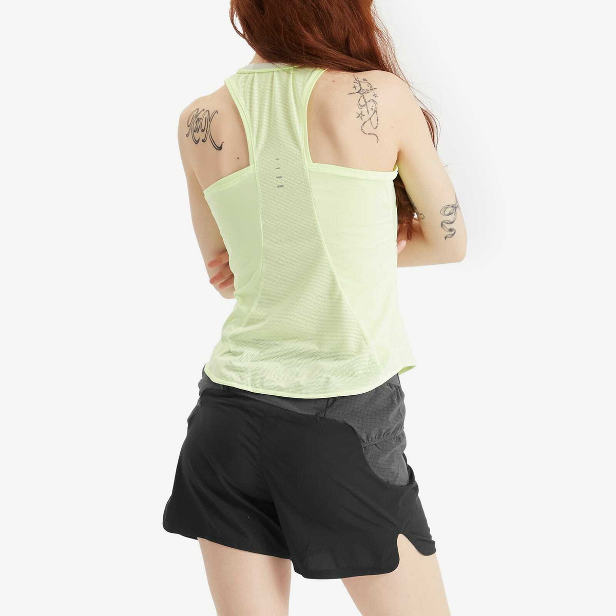 Nike Women's Swift Dri-Fit Tank Top in Volt