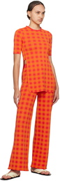 SIMONMILLER Orange Jabber Trousers