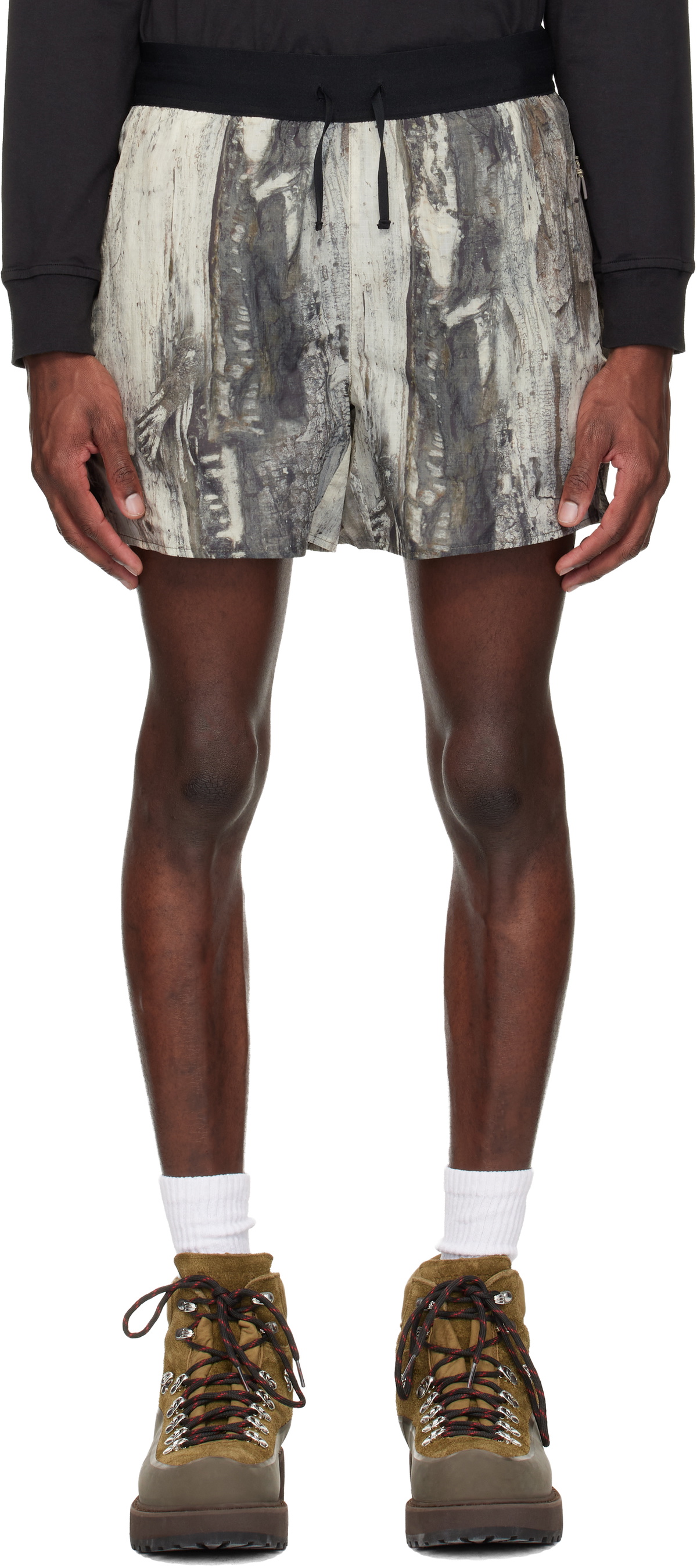 RCOS Taupe Griffith NR Running Shorts