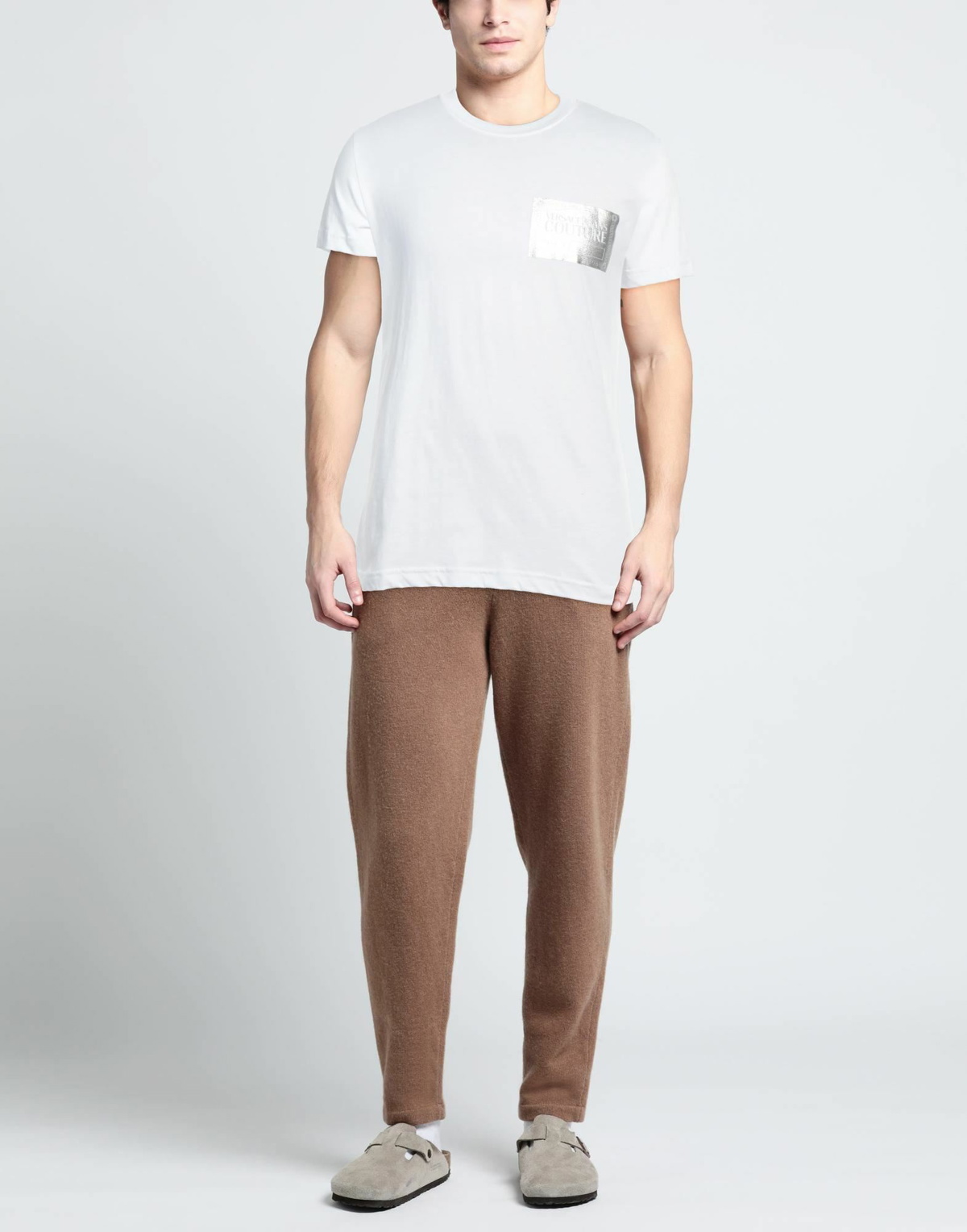 Versace Jeans Couture Mens T-shirt in White
