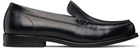 A.P.C. Black Moc Loafers