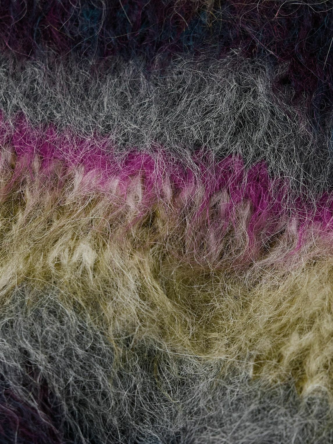 The Elder Statesman - Oil Slick Striped Jacquard-Knit Alpaca-Blend