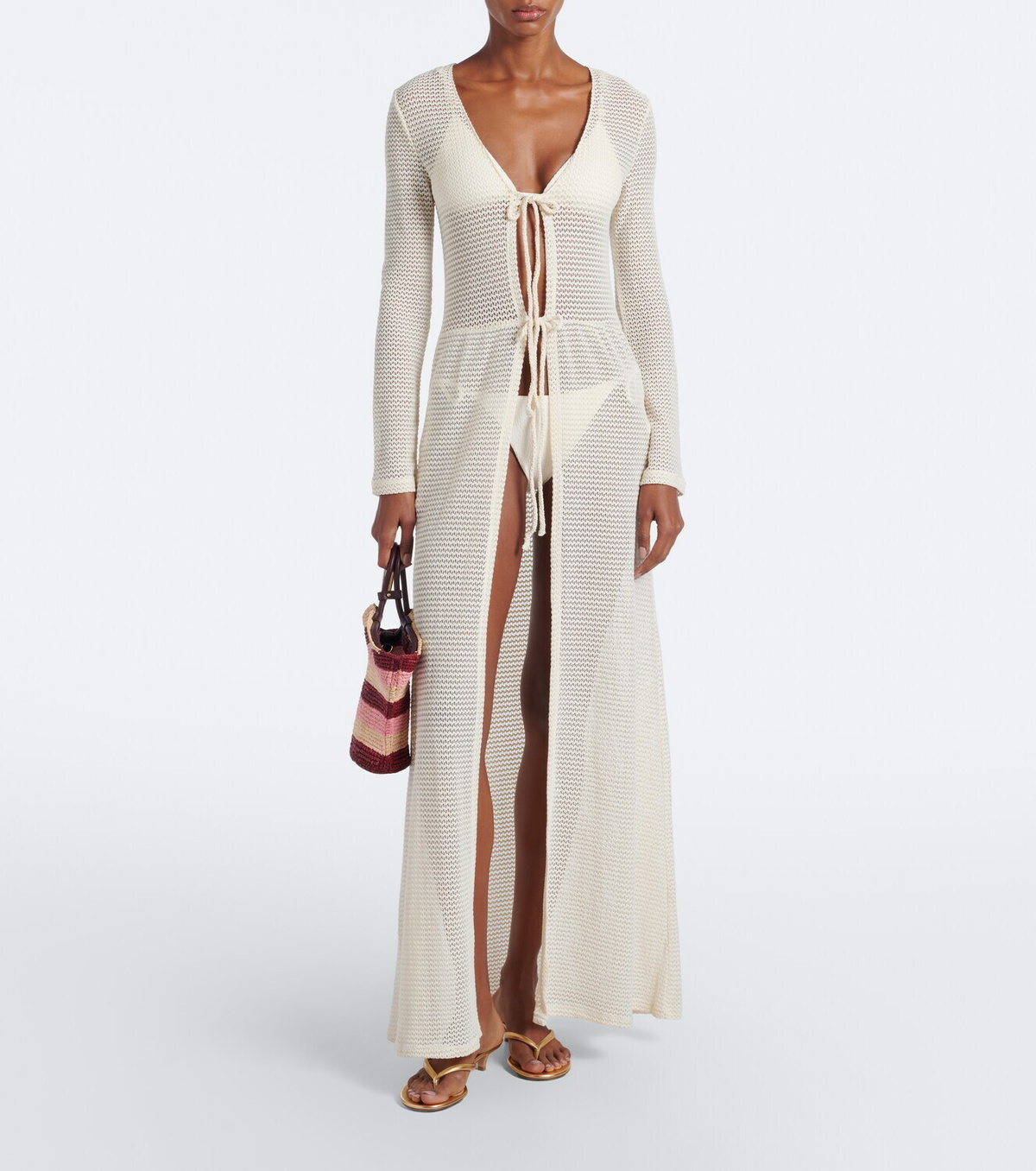 Montce Crochet beach cover-up