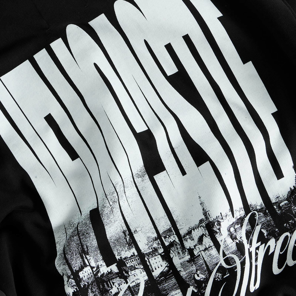 END. Newcastle Zip Hoodie in Black