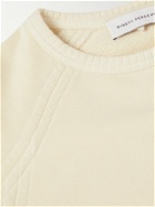 Ninety Percent - Loopback Organic Cotton-Jersey Sweatshirt - White