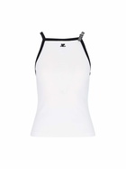 Courrèges Logo Tank Top