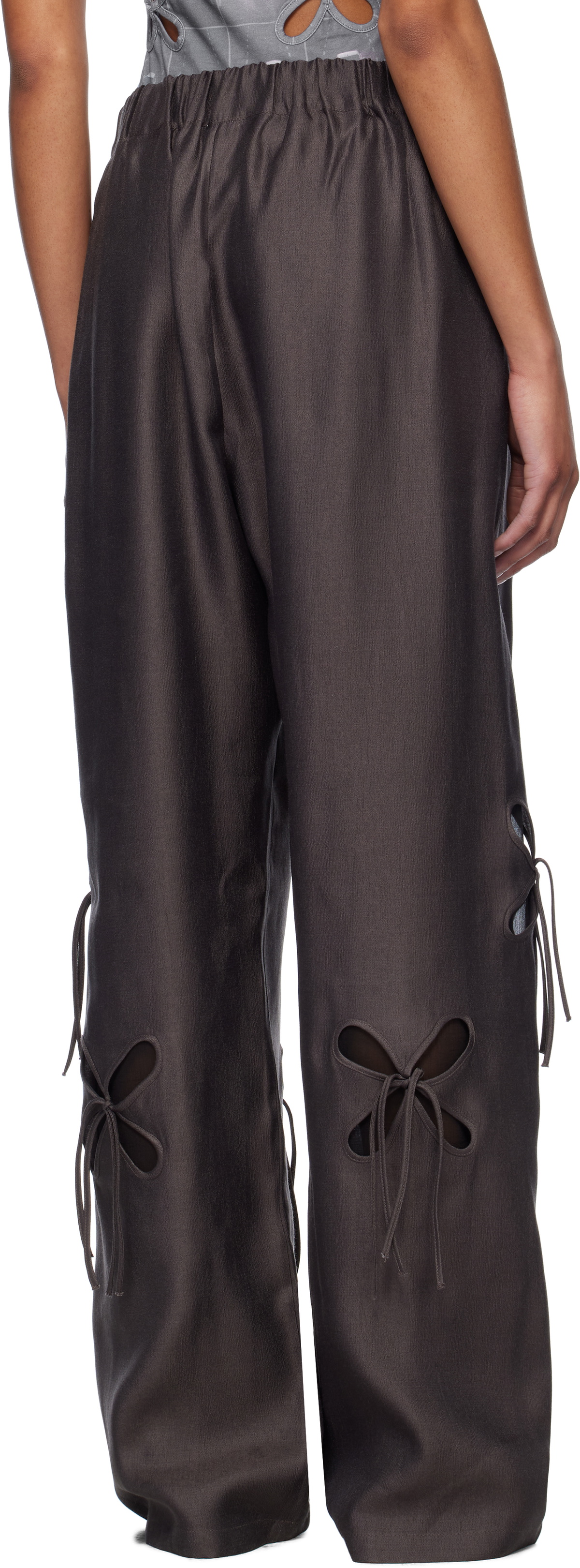 J.Kim Gray Anton Belinskiy Edition Organza Petal Trousers J.KIM