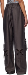 J.Kim Gray Anton Belinskiy Edition Organza Petal Trousers