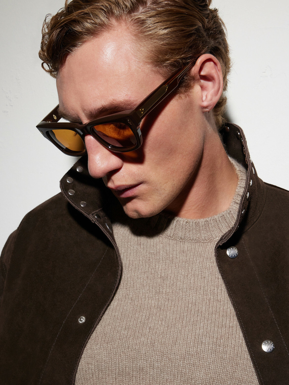 Jacques Marie Mage - Dealan 53 Square-Frame Acetate Sunglasses - Brown