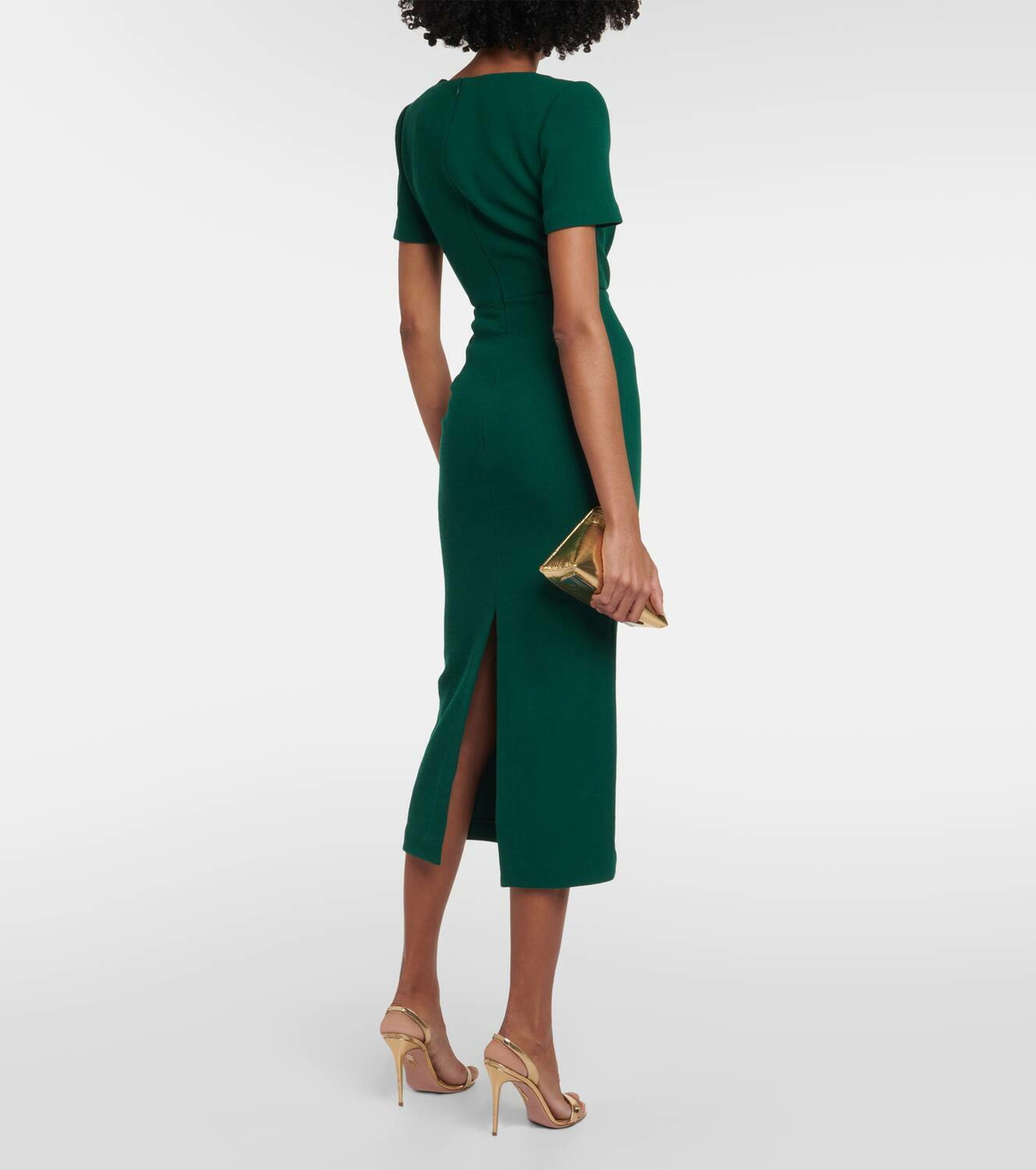 Roland Mouret Moon wool midi dress Roland Mouret