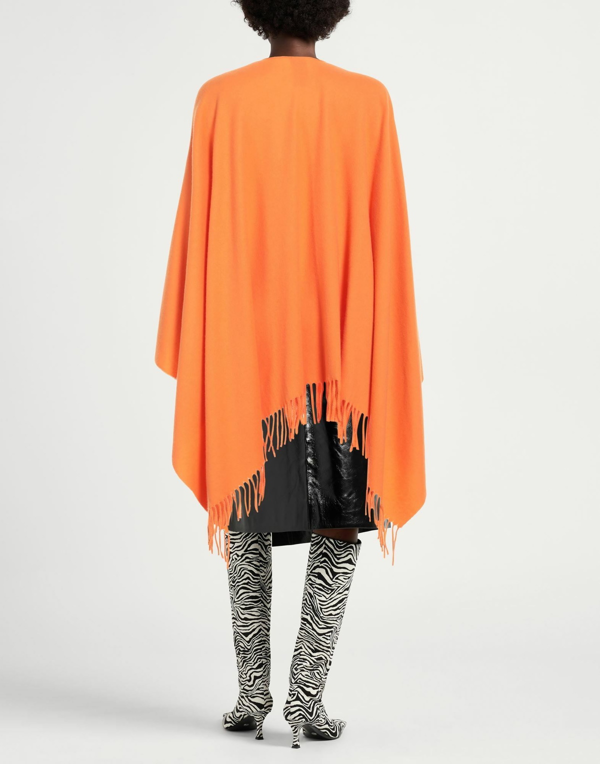 Pinko Womens Cape in Orange