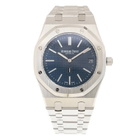 Audemars Piguet Royal Oak Jumbo Extra Thin Automatic Blue Dial Mens Watch 16202ST.OO.1240ST.01