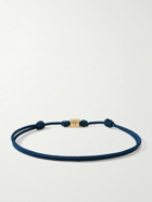 Luis Morais - Gold, Sapphire and Cord Bracelet