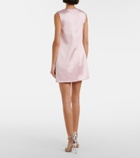 Self-Portrait Satin minidress