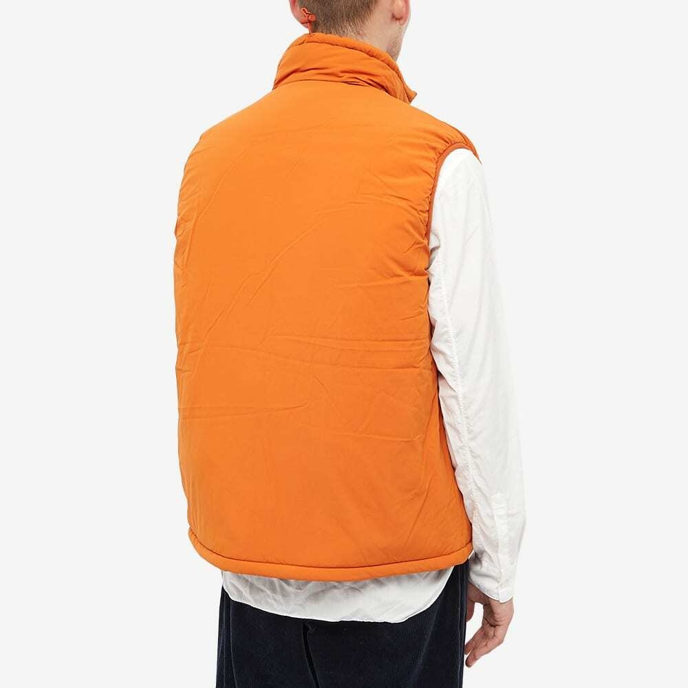 Beams Plus Men's CORDURA® Nylon MIL Puff Vest in Orange Beams Plus