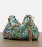 Jimmy Choo Callie Small brocade top-handle bag