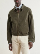 Drake's - Cotton-Twill Jacket - Green