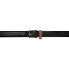 Burberry Black Icon Stripe Belt
