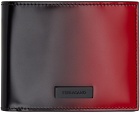 Ferragamo Black & Red Bifold Wallet
