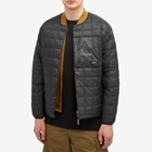 Taion Men's Mountain Crew Neck Light Down Jacket in Black