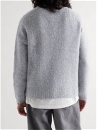 Acne Studios - Brushed ​Shetland Wool Sweater - Purple