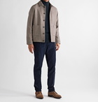 Richard James - Herringbone Wool Jacket - Brown