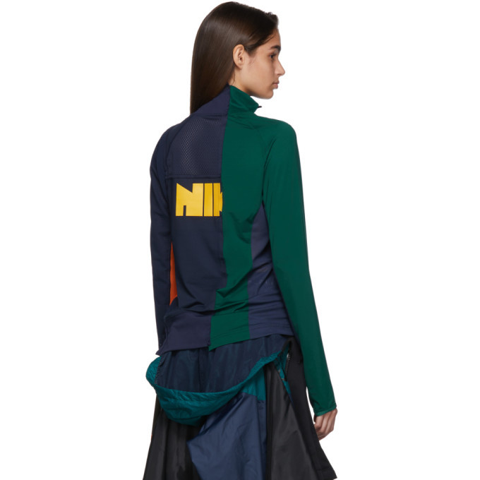 Nike Multicolor Sacai Edition NRG Half-Zip Running Jacket Nike