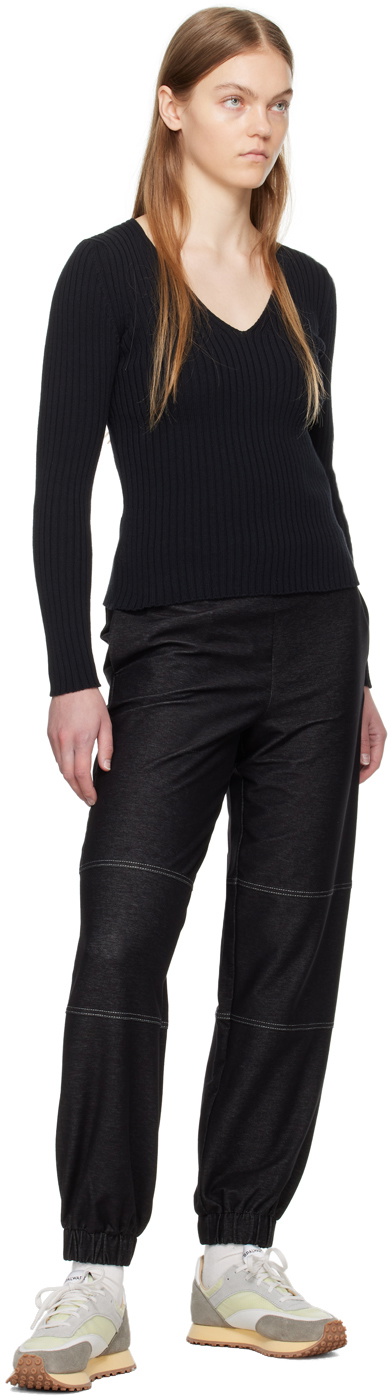 Max Mara Leisure Black Calcio Sweater