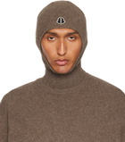 Rick Owens Moncler + Rick Owens Gray Knit Skull Balaclava