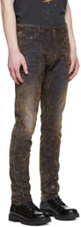 Dsquared2 Green Velvet Jeans