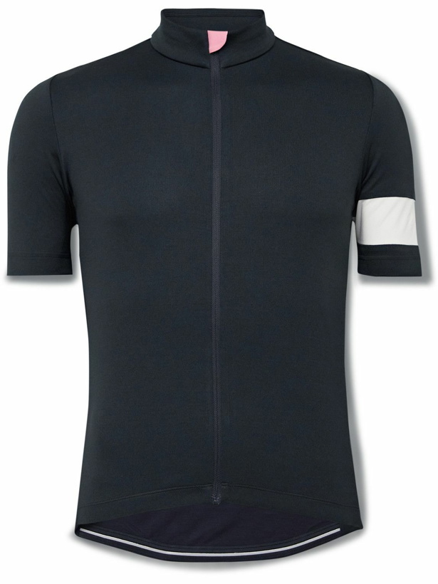 Photo: Rapha - Classic Two-Tone Recycled Cycling Jersey - Black