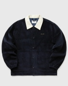 ølåf Corduroy Coach Jacket Blue Overshirts