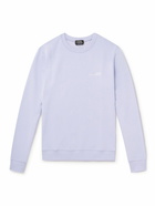 A.P.C. - Item Logo-Print Cotton-Jersey Sweatshirt - Purple