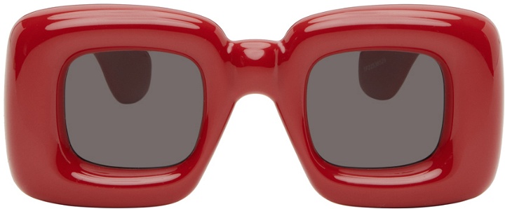 Photo: LOEWE Red Inflated Sunglasses