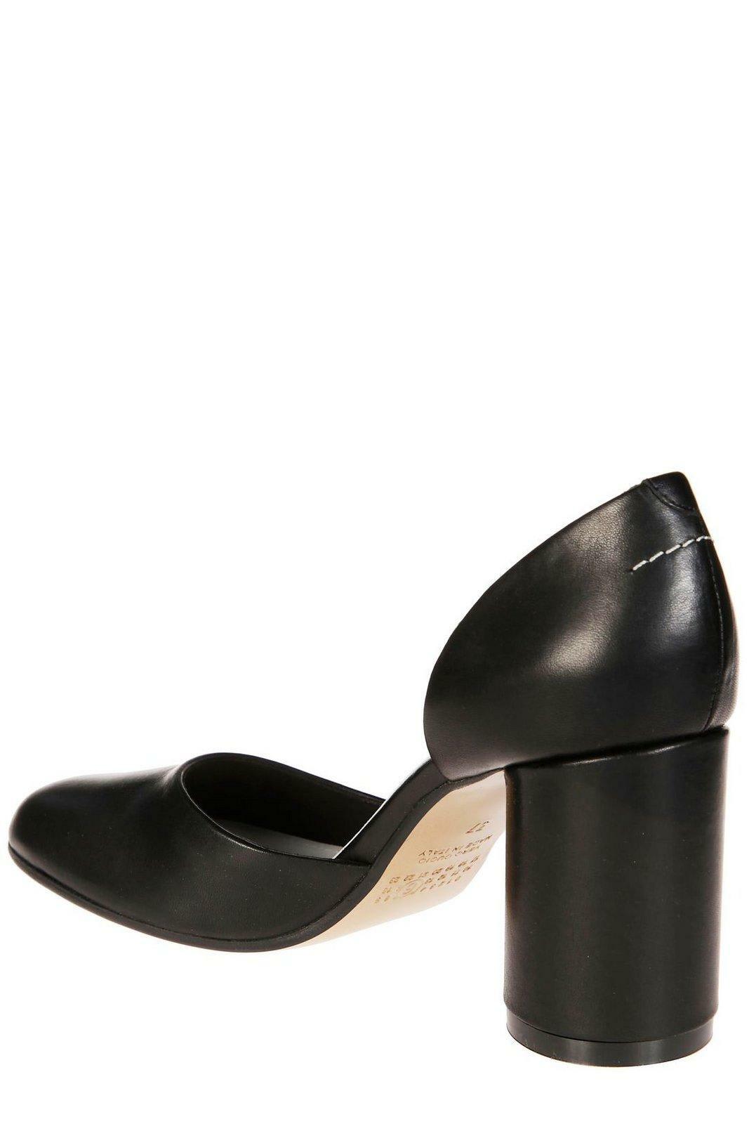 【送料&関税込】MM6 Maison Margiela Court Asymmetric Toe Pum MM6 Maison Margiela Court Asymmetric Toe Pumps MM6 Maison