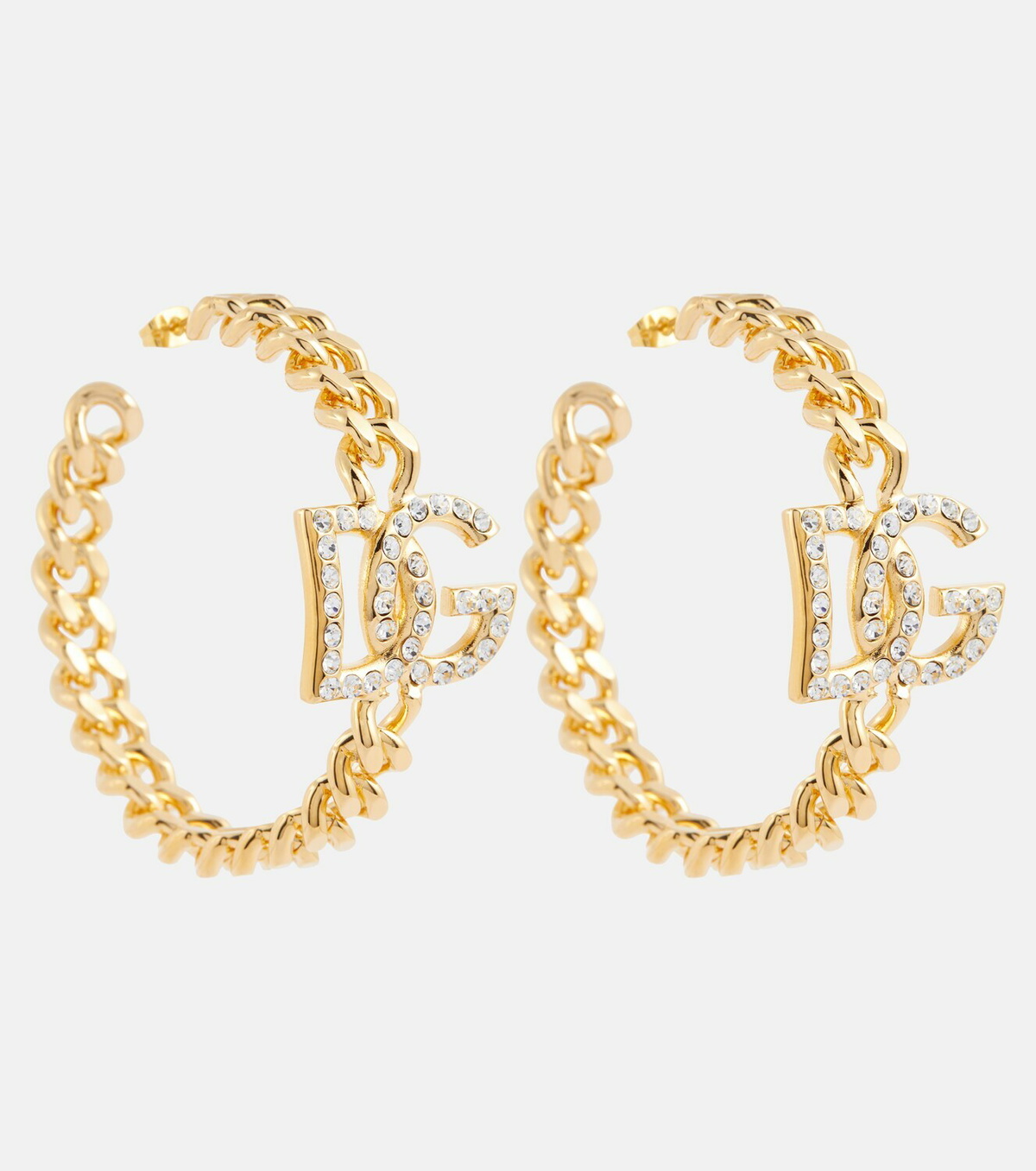 Dolce&Gabbana Logo embellished earrings Dolce & Gabbana