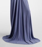 Christopher Esber Bezel Quartz embellished maxi dress