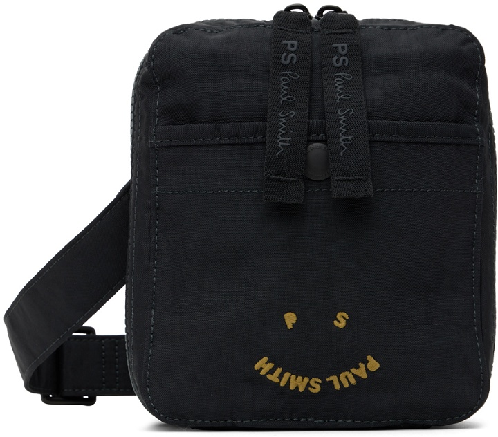 Photo: PS by Paul Smith Black Embroidered Bag