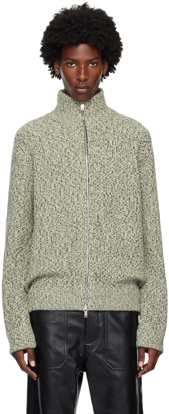 Photo: Nanushka Gray Sonni Cardigan
