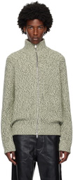 Nanushka Gray Sonni Cardigan